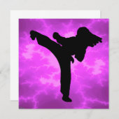 Girls Party Kaart (Voorkant / Achterkant)