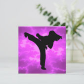 Girls Party Kaart (Staand voorkant)