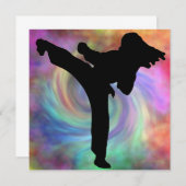 Girls Party Kaart (Voorkant / Achterkant)