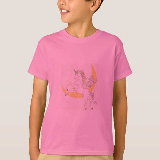 Girls Pegasus T-Shirt (Voorkant)