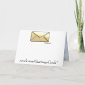 Girls Perfect Afbeelding Kaart (Achterkant)