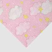 Girls Pink Sky  Tissuepapier (Detail)