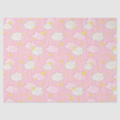 Girls Pink Sky  Tissuepapier (Voorkant)