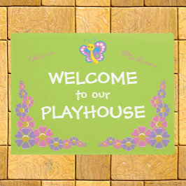 Girls Playhouse welkom Deurmat