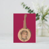 Girls Portrait Briefkaart (Staand voorkant)