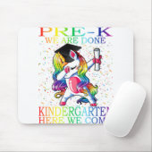 Girls Pre-K Afstuderen Magical Unicorn Gift Muismat (Met muis)