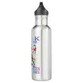 Girls Pre-K Afstuderen Magical Unicorn Gift Waterfles (Rechts)