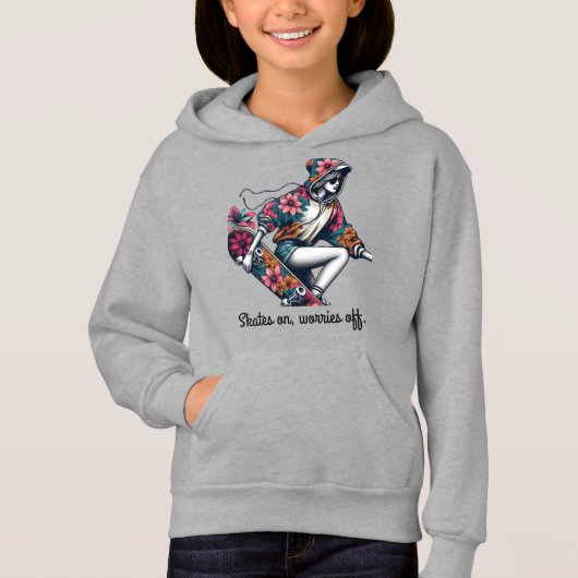 Girl's Pullover Hoodie (Voorkant)