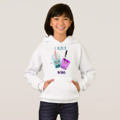 Girl's Pullover Hoodie (Voorkant volledig)