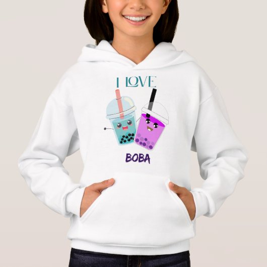 Girl's Pullover Hoodie (Voorkant)