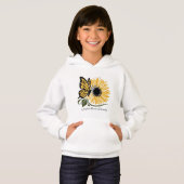 Girl's Pullover Hoodie (Voorkant volledig)