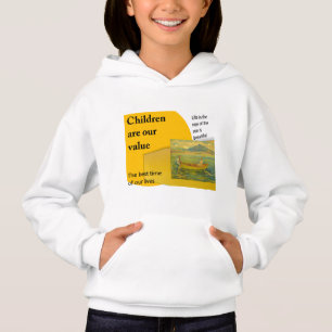 Girl's Pullover Hoodie
