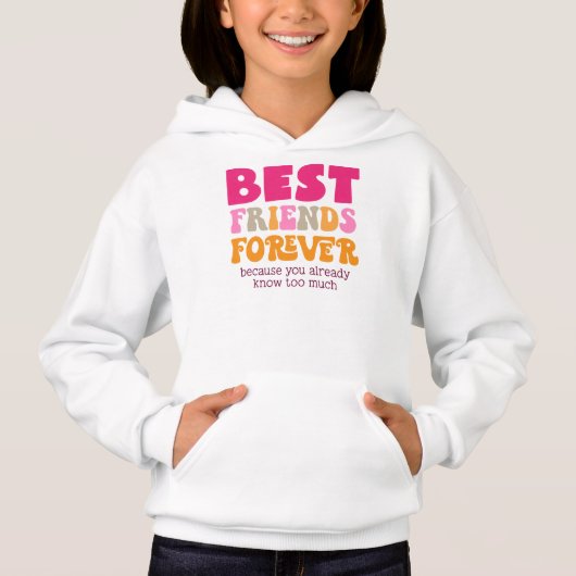 Girl's Pullover Hoodie (Voorkant)
