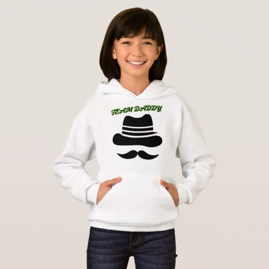 Girl's Pullover Hoodie (Voorkant volledig)