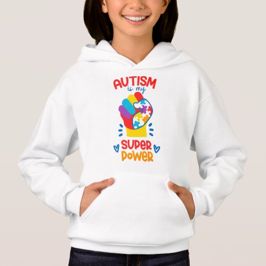 Girl's Pullover Hoodie (Voorkant)
