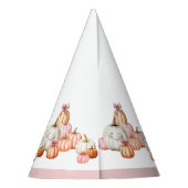 Girl's Pumpkin Patch Bows Verjaardagsfeestje Feesthoedjes (Achterkant)