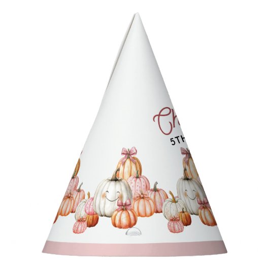 Girl's Pumpkin Patch Bows Verjaardagsfeestje Feesthoedjes (Links)