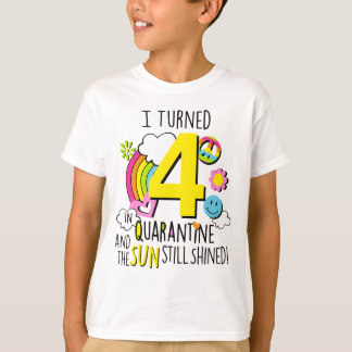 Girls Quarantine Birthday Shirt Kinder Quarantine