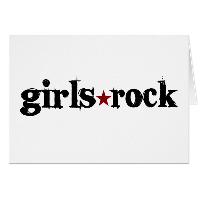 Girls Rock (Voorkant Horizontaal)