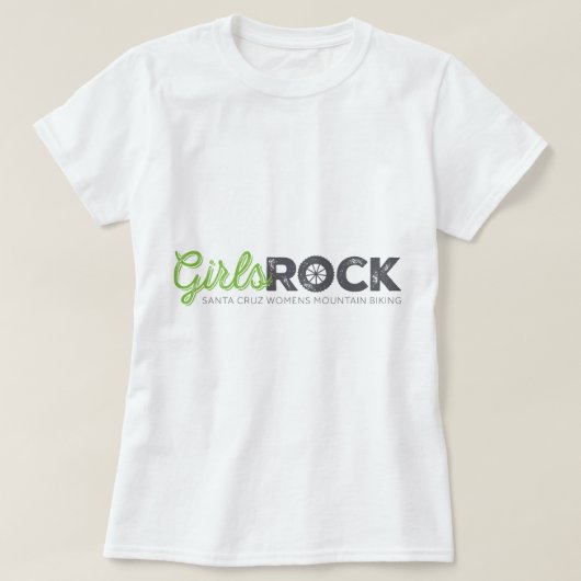 Girls Rock Apparel T-shirt (Design voorkant)