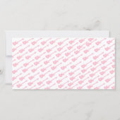 GIRLS ROCK CONCERT TICKET VERJAARDAG UITNODIGING (Achterkant)