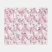 Girls rock- en roll-fleece deken (Voorkant (Horizontaal))