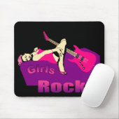 Girls Rock Mousepad Muismat (Met muis)