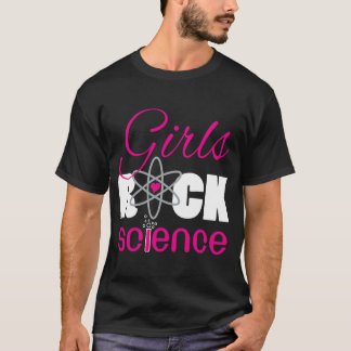 Girls Rock Science Fun Scientist T-shirt