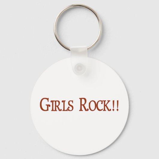 Girls Rock! Sleutelhanger (Voorkant)