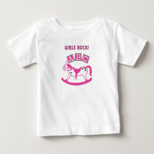Girls Rock T-shirt (Voorkant)