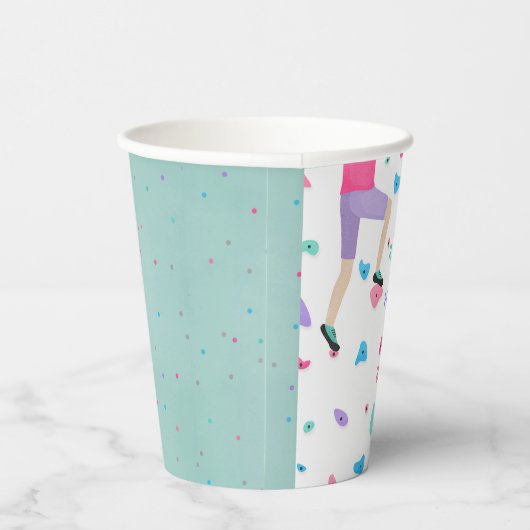 Girls Rock tijdens de Birthday Party Papieren Bekers (Rechts)