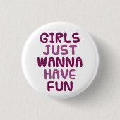 Girls Ronde Button 3,2 Cm (Voorkant)