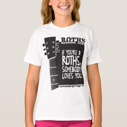 Girl's Ruffle T-shirt (Voorkant)