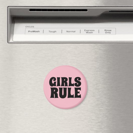 GIRLS RULE MAGNETS MAGNEET (Insitu (Vaatwasser))