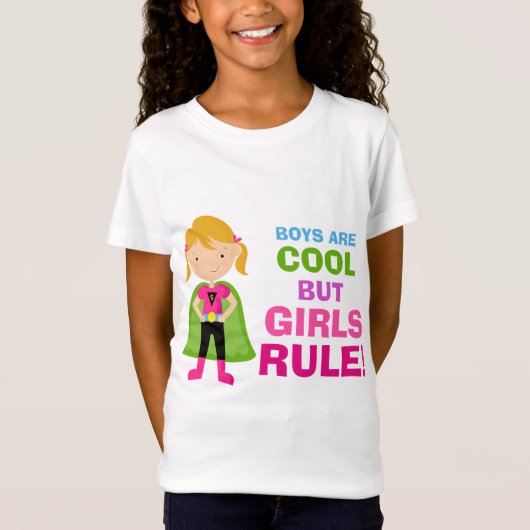 Girls Rule T-Shirt (Voorkant)