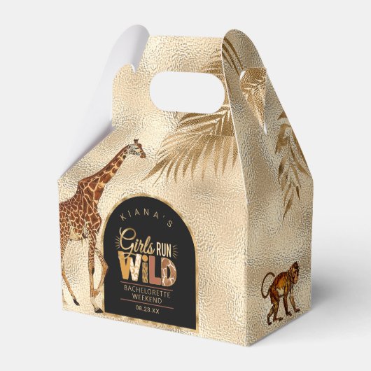 Girls Run Wild Bachelorette ID1148 Bedankdoosjes (Voorkant Zijde)