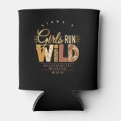 Girls Run Wild Safari Bachelorette ID1148 Blikjeskoeler (Voorkant)