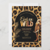 Girls Run Wild Safari Bachelorette Weekend ID1148 Kaart (Voorkant)