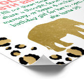 Girls Safari Time Capsule Sign 8x10 inch Poster (Hoek)