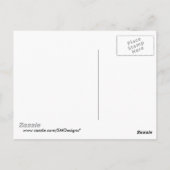 Girl's Silhouette-1 - Briefkaart (Achterkant)