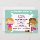 Girls Slumber Party Kaart (Voorkant)