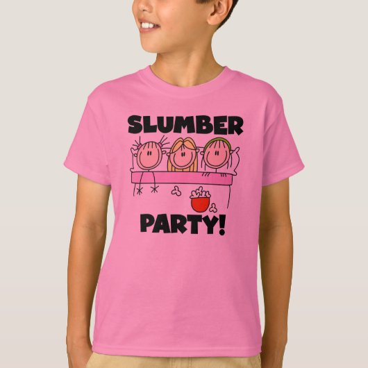 Girls Slumber Party T-shirt (Voorkant)