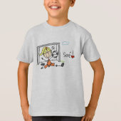 Girls Soccer Save Shirt (Voorkant)