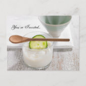 Girls Spa Weekend Uitnodiging Briefkaart (Voorkant)