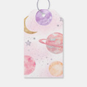 Girl's Space Favor Tags Cadeaulabel (Achterkant)