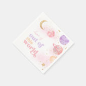 Girl's Space Party servetten (Hoek)