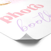 Girl's Space Photo Booth Sign Poster (Hoek)