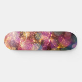 Girls Sparkle Bubble Persoonlijk Skateboard (Horizontaal)