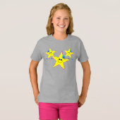 Girl's Stars T-shirt (Voorkant volledig)