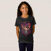 Girls Stellar Space Fantasy Cosmic Adventure T-shirt (Voorkant volledig)